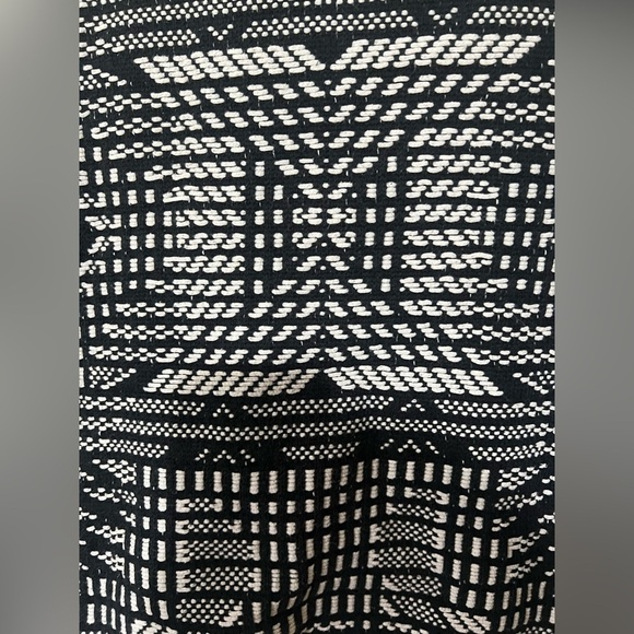 H&M Black and White Geometric Cardigan Sweater Size L - Picture 4 of 6